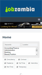 Mobile Screenshot of jobzambia.com